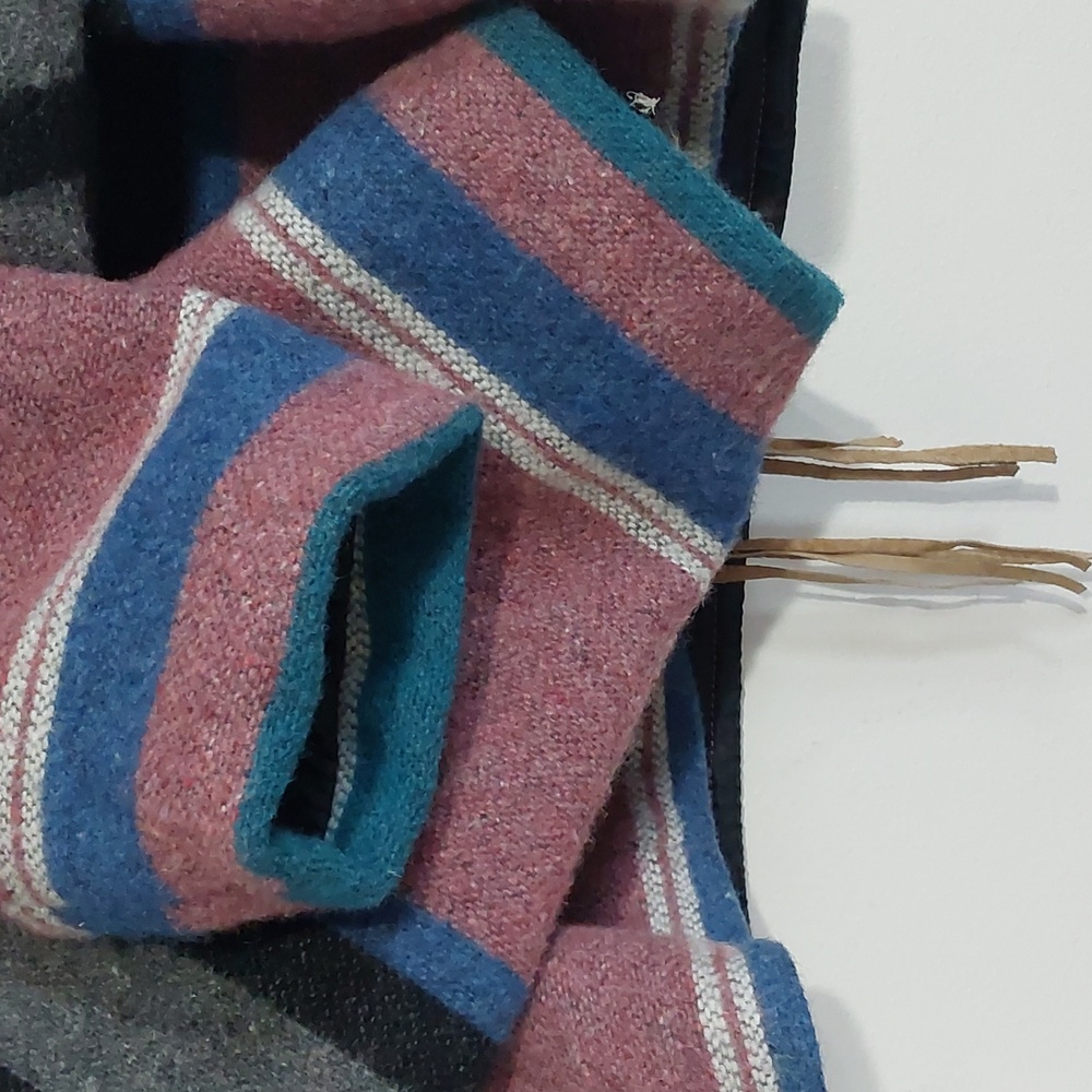Vintage Mid-West Garment Co Western Blanket Crop Jacket - Picture 6 of 9